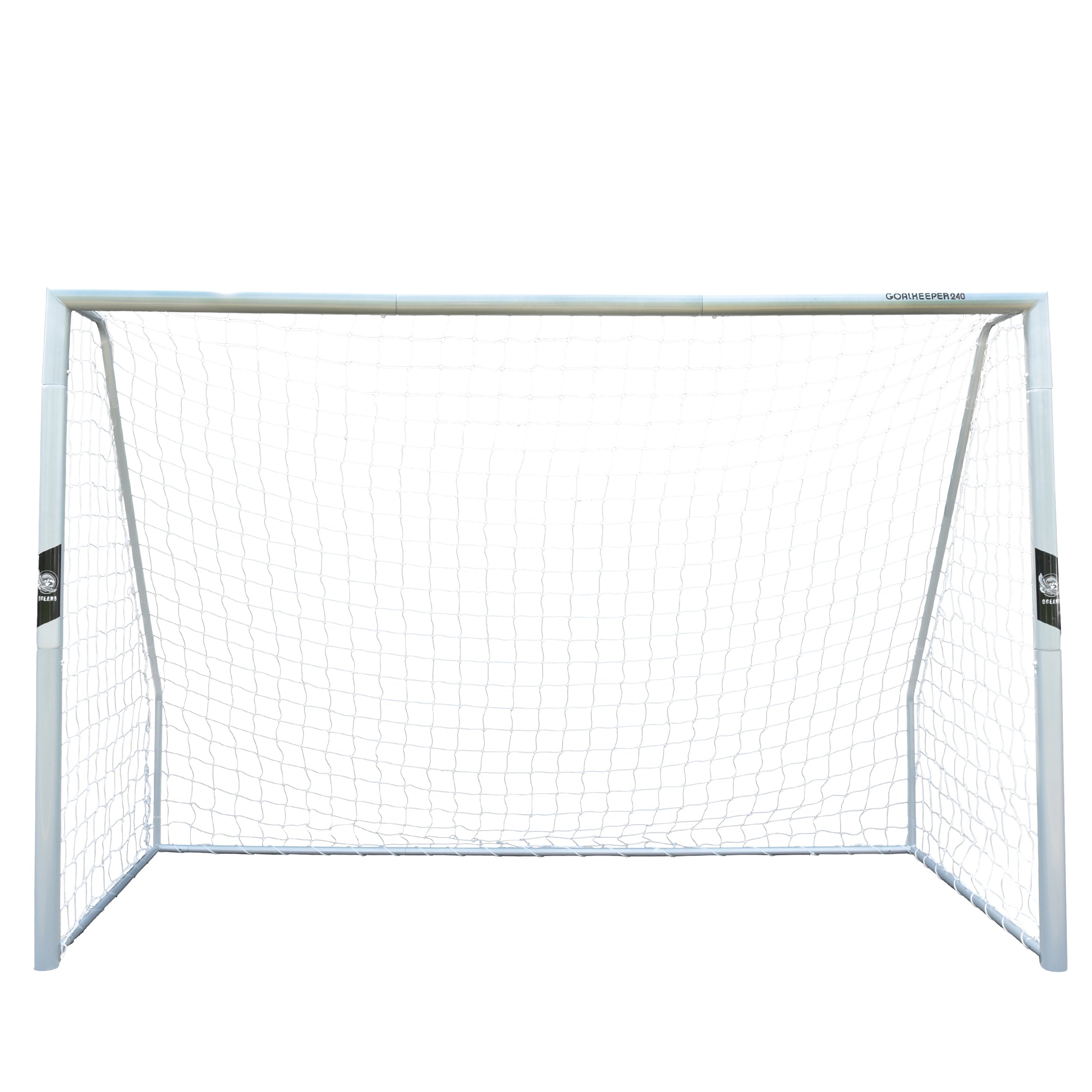 Apollo Funsport Goalkeeper Stahltor -XXL Fußballtor aus Metall 240 cm