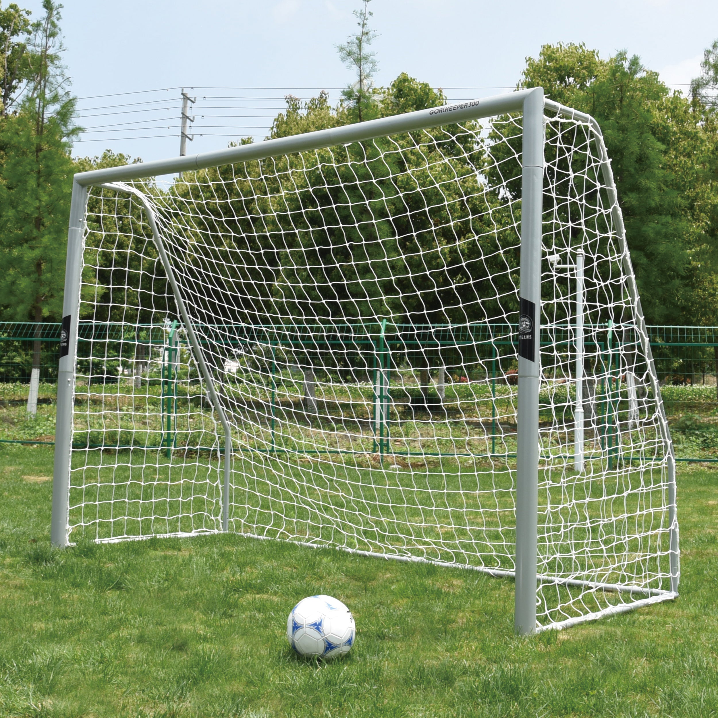 Apollo Funsport Goalkeeper Stahltor -XXL Fußballtor aus Metall