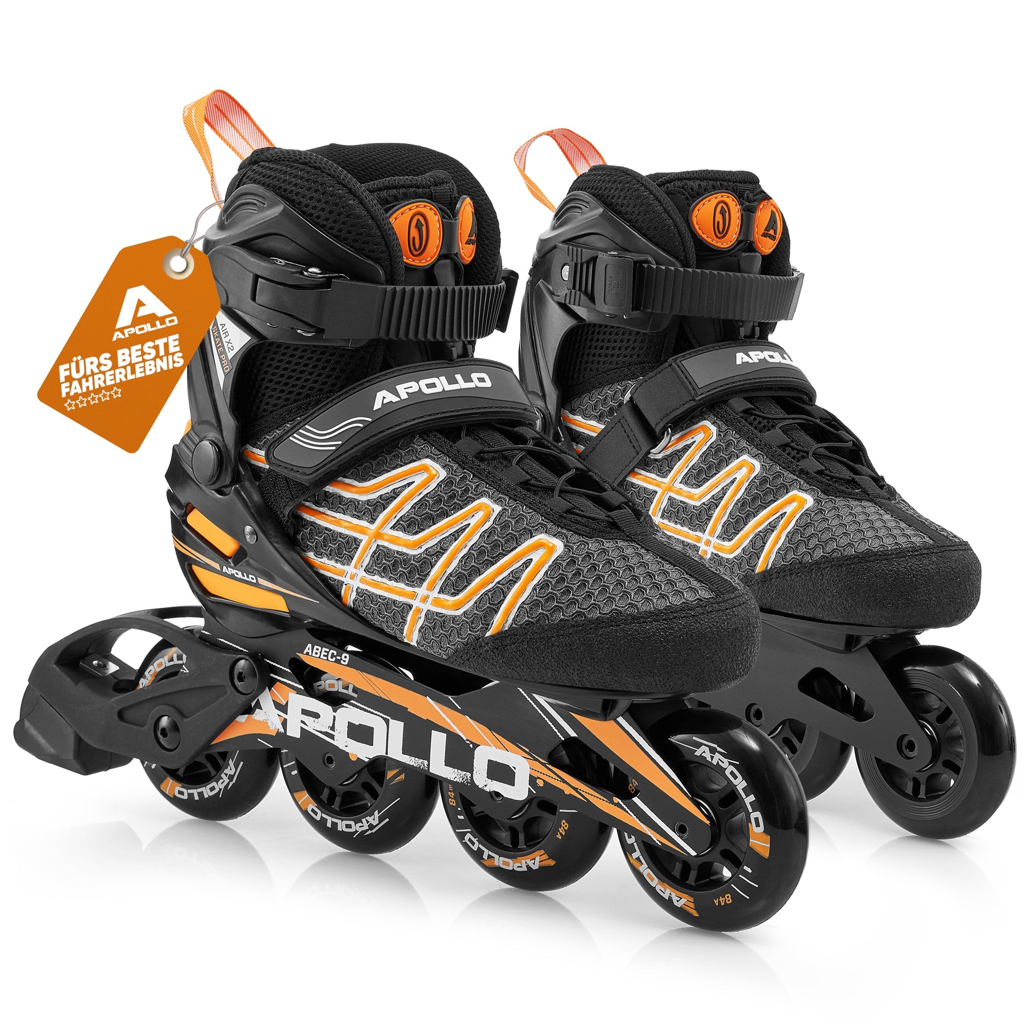 Apollo - Air Flow X2 Inline Skates - Orange -