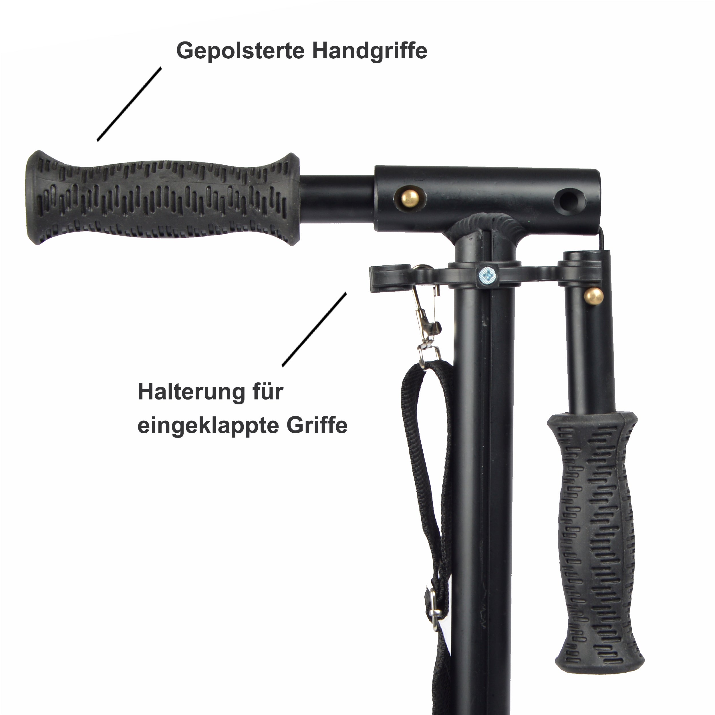 Apollo - Luxus Cityroller mit Doppelfederung "Spectre" City-Roller klapp- und verstellbar - Air