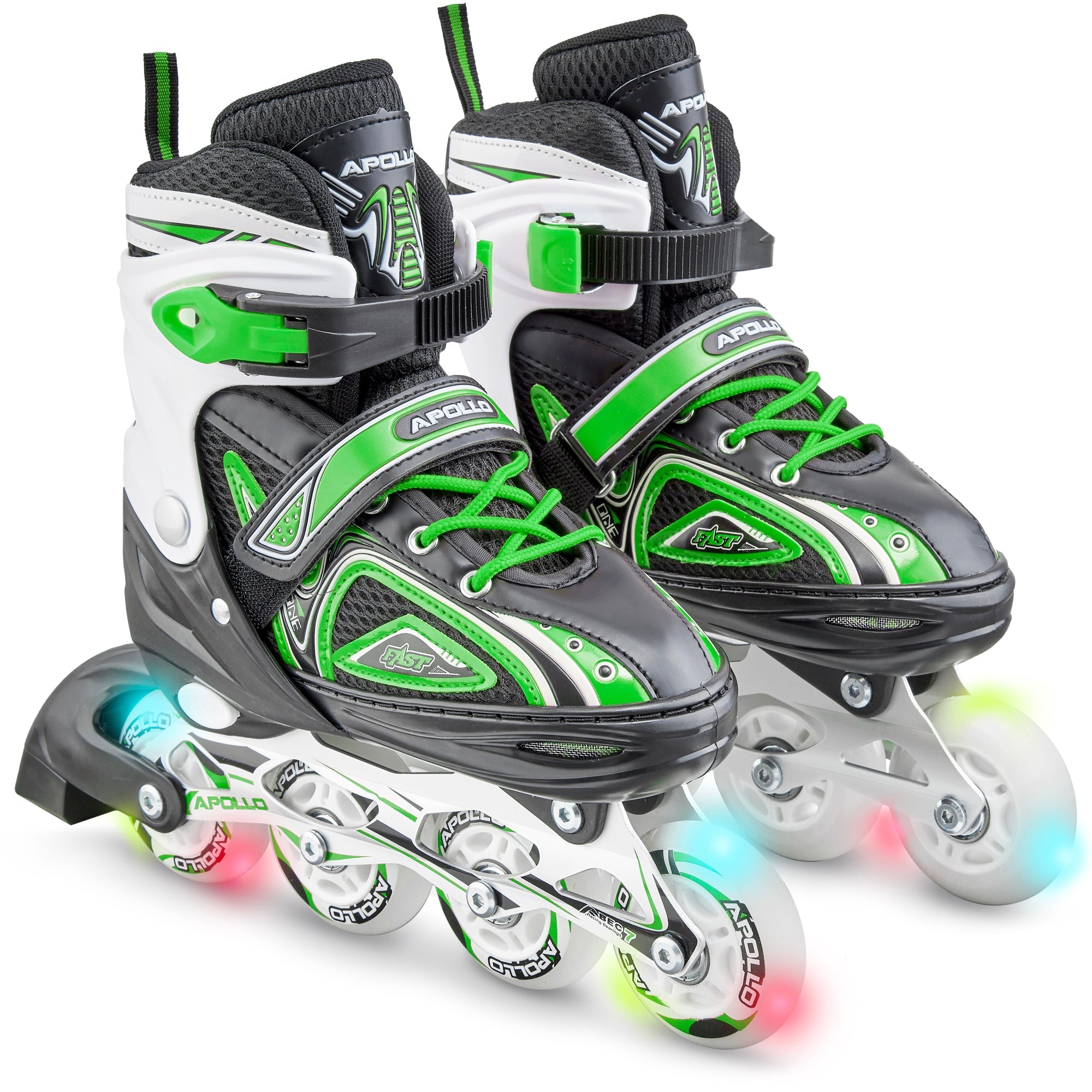 Apollo - Super Blade größenverstellbare Inlineskates - Grün -