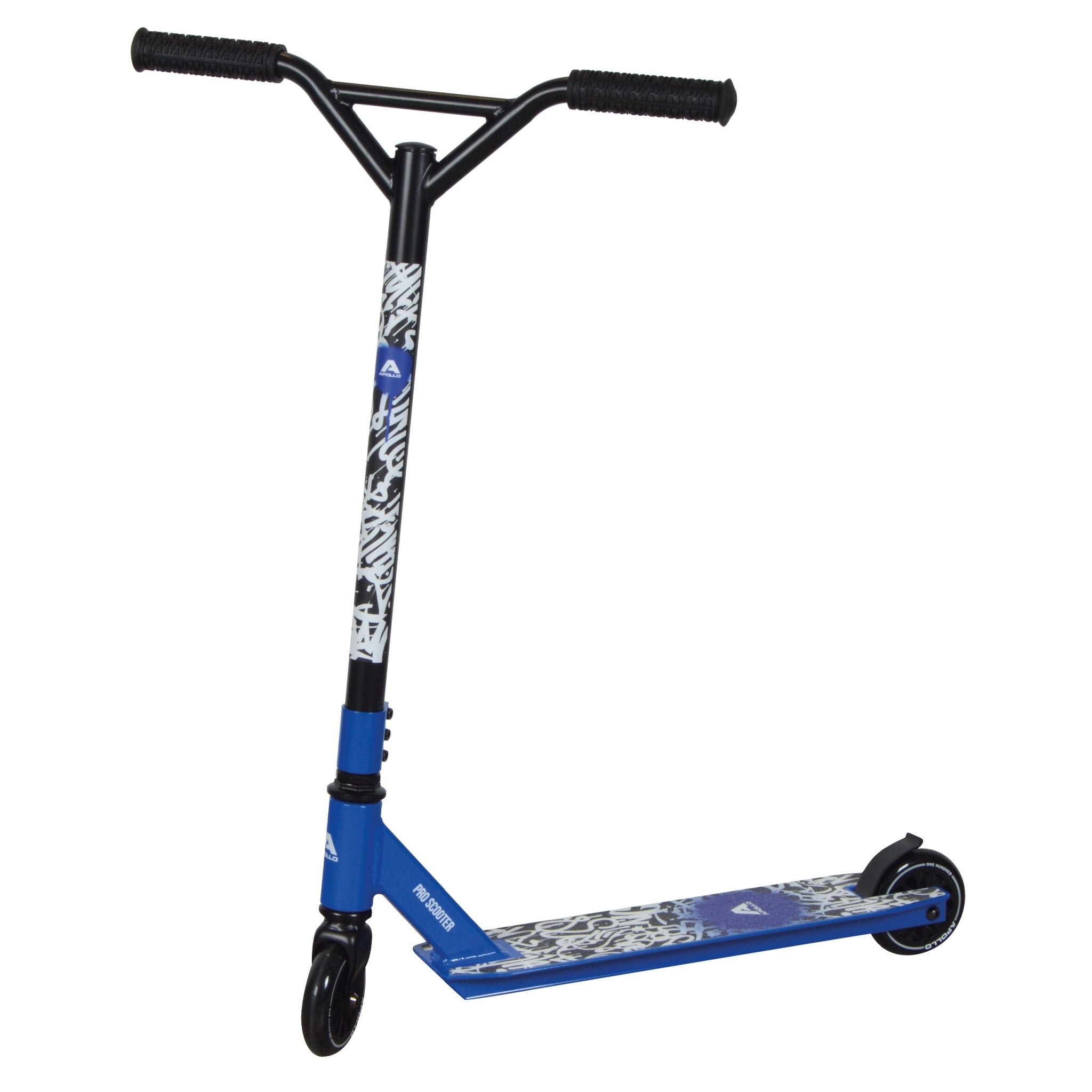 Apollo - Stunt Scooter "Graffiti Pro 4.0" Freestylescooter - Blau