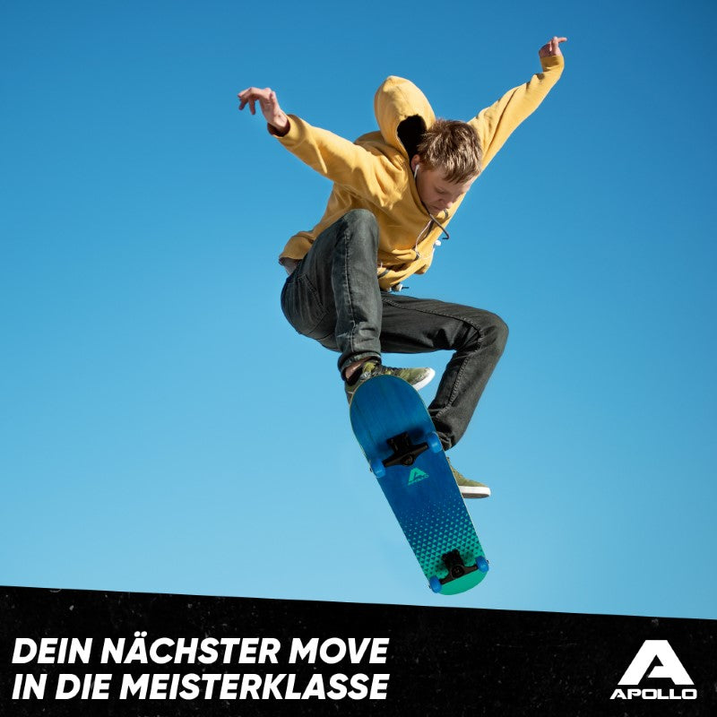 Apollo - Skateboard - Fresh - 7-lagiges Holz-Komplettboard mit ABEC 7 von Apollo -