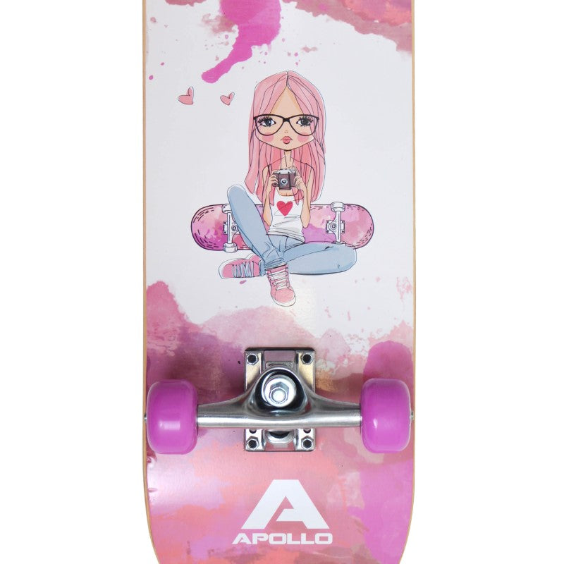 Apollo - Kinder Skateboard - Skaterprincess - 71 cm -