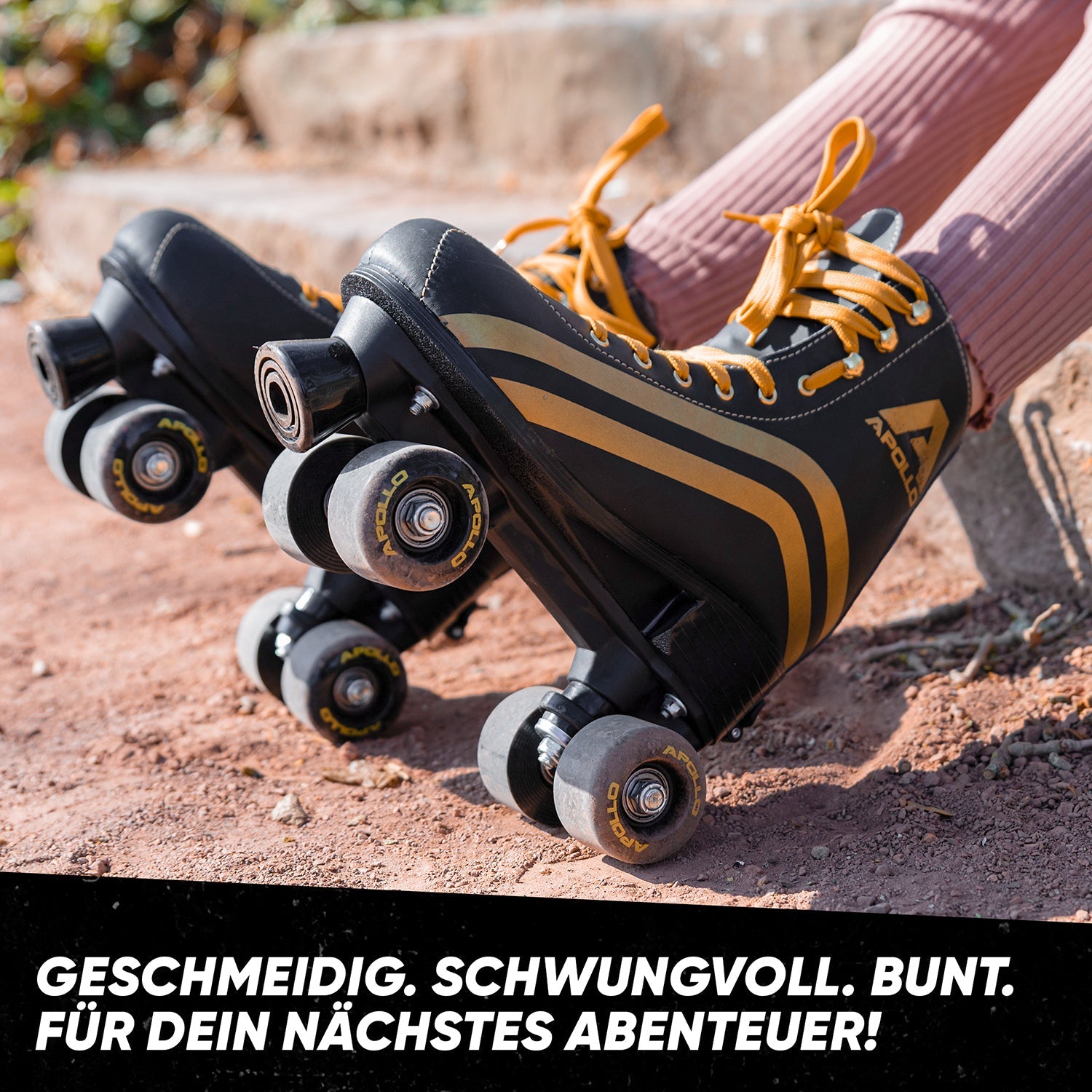 Apollo - Classic Roller Rollschuhe für Kinder und Erwachsene - Luna Nova -