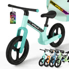Apollo Funsport CH Trailbuddy LED Laufrad für Kinder ab 2 Jahre – 12 Zoll Kinderlaufrad mit Beleuchtung Mint