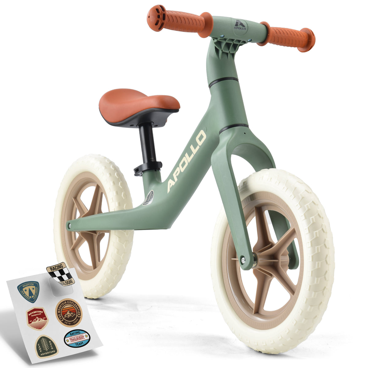 Apollo Funsport CH Trailbuddy Laufrad ab 2 Jahre – 12 Zoll Kinderlaufrad Green