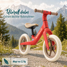 Apollo Funsport CH Trailbuddy Laufrad ab 2 Jahre – 12 Zoll Kinderlaufrad Red