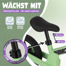 Apollo Funsport CH Trailbuddy LED Laufrad für Kinder ab 2 Jahre – 12 Zoll Kinderlaufrad mit Beleuchtung Green