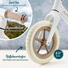 Apollo Funsport CH Trailbuddy Laufrad ab 2 Jahre – 12 Zoll Kinderlaufrad White