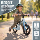 Apollo Funsport CH Trailbuddy LED Laufrad für Kinder ab 2 Jahre – 12 Zoll Kinderlaufrad mit Beleuchtung Blue