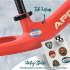 Apollo Funsport CH Trailbuddy Laufrad ab 2 Jahre – 12 Zoll Kinderlaufrad Red