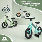 Apollo Funsport CH Trailbuddy LED Laufrad für Kinder ab 2 Jahre – 12 Zoll Kinderlaufrad mit Beleuchtung Green