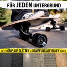 Apollo Funsport CH Apollo Black Longboard & Skateboard Wheels Black - 65 x 51