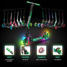 Apollo Klappbarer City Roller für Kinder "Phantom" höhenverstellbarer Tretroller Meteor
