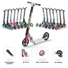 Apollo Klappbarer City Roller für Kinder "Phantom" höhenverstellbarer Tretroller Pink