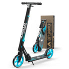 Apollo Klappbarer City Roller für Kinder "Phantom" höhenverstellbarer Tretroller Blau