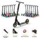 Apollo Klappbarer City Roller für Kinder "Phantom" höhenverstellbarer Tretroller Gold