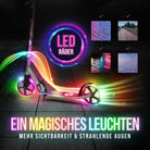 Apollo Klappbarer City Roller für Kinder "Phantom" höhenverstellbarer Tretroller Starlight