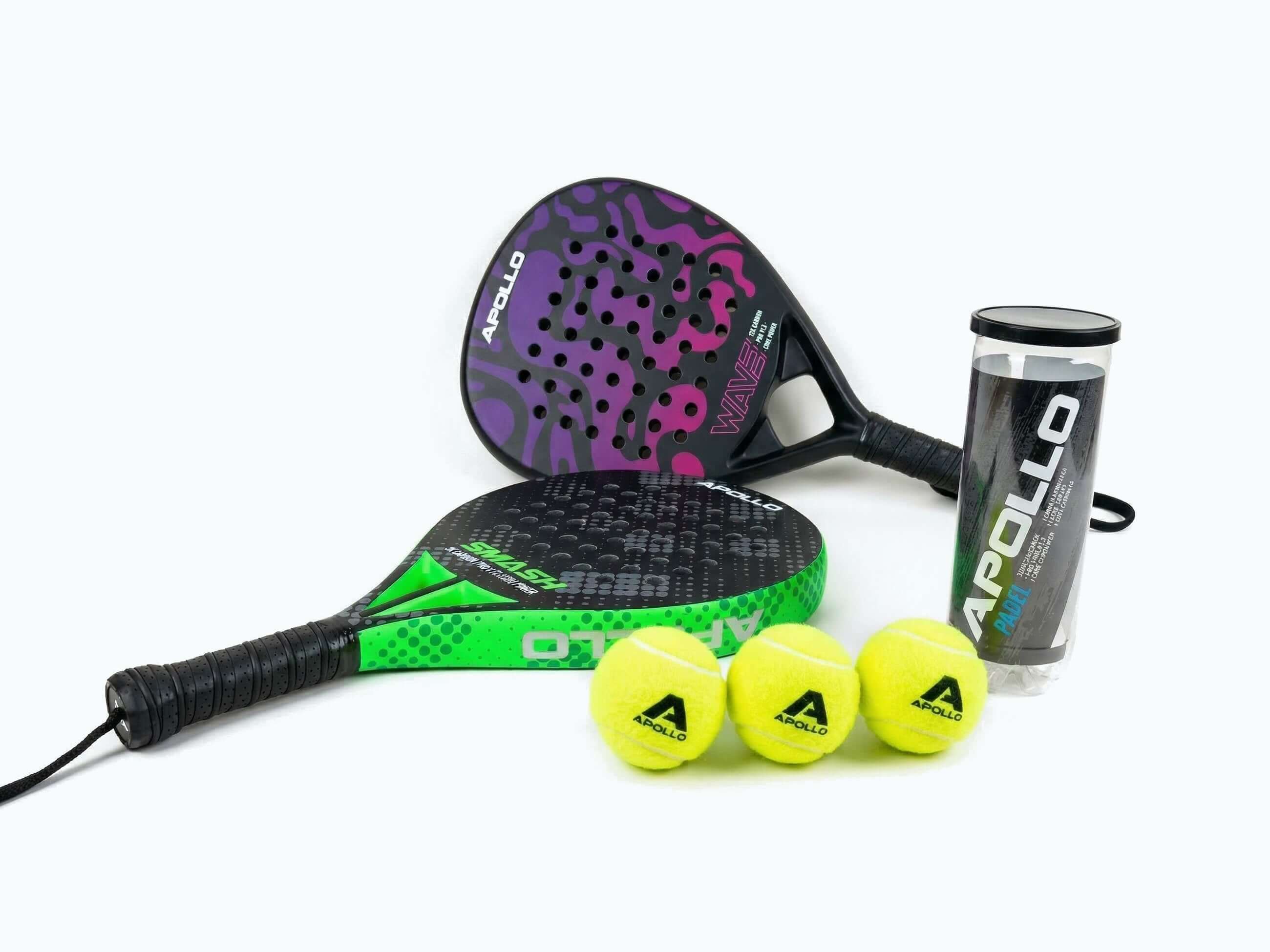 Apollo Funsport CH Padel Bälle - 3er Set für Padel-Tennis