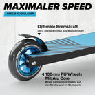 Apollo - Stunt Scooter - Genius Pro Robuster Kinder Scooter mit ABEC 9 Kugellager - Schwarz Blau