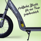 Apollo - Retro Scooter Paradise Roller mit Luftreifen 12,5 Zoll - Grau