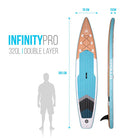 Apollo - SUP Board - Infinity Pro - 3,65 m - Stand Up Paddle Board -