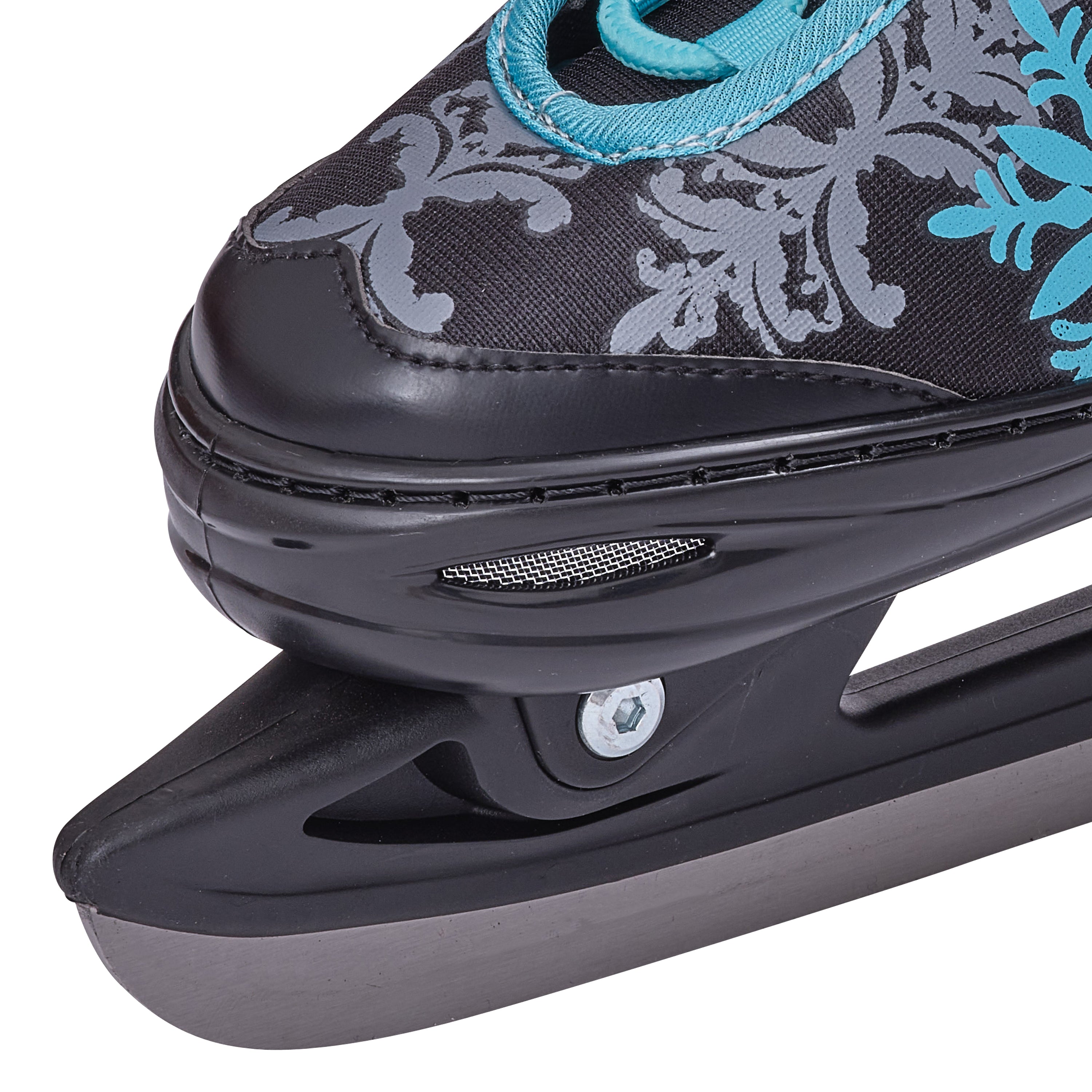 Apollo - Ice Skates X Pro verstellbare Schlittschuhe für Damen & Kinder - Schwarz/Mint -