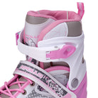 Apollo - Ice Skates X Pro verstellbare Schlittschuhe für Damen & Kinder - Weiß/Pink -