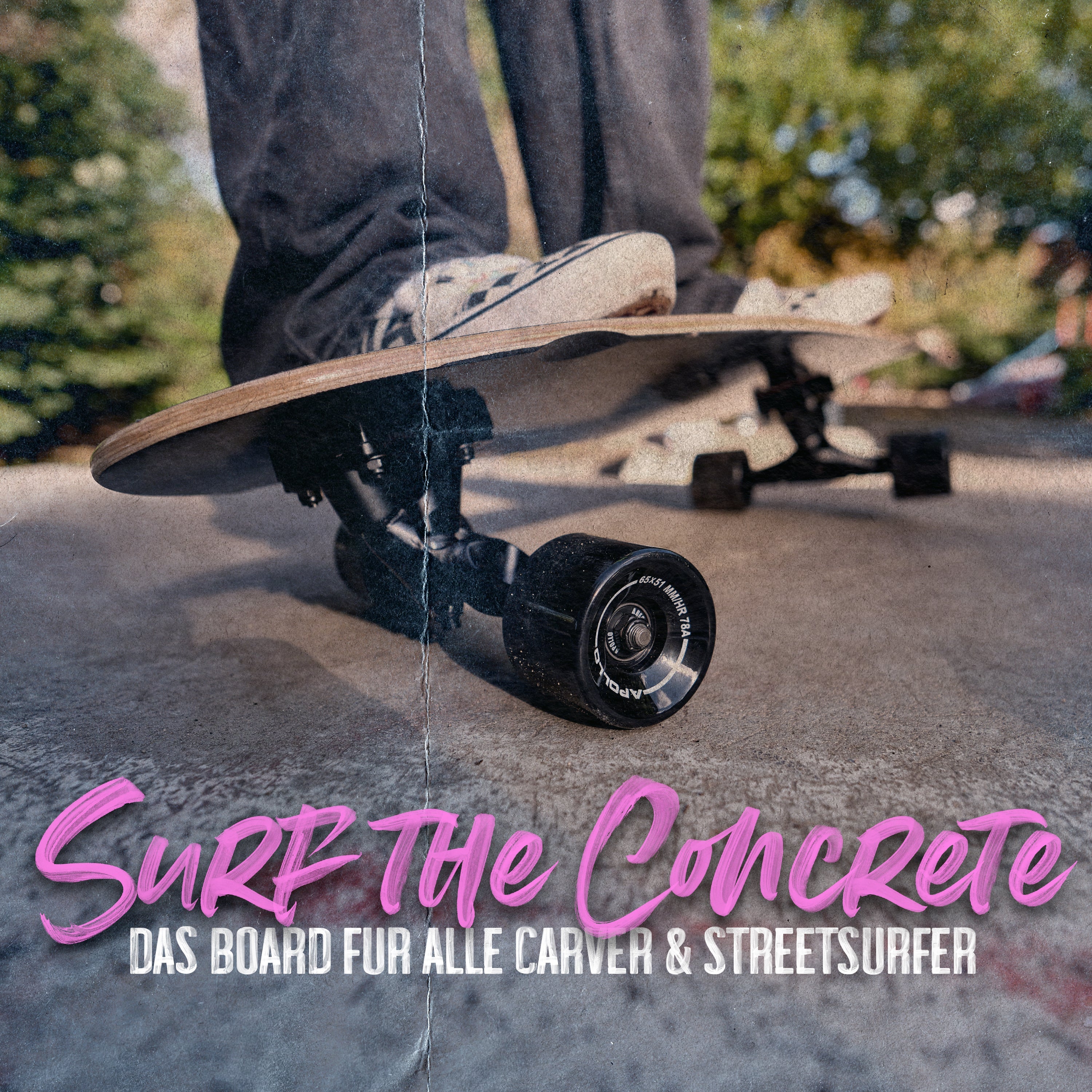 Apollo - Surf Style Board - Miami Sunset -