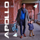 Apollo - Aviator Laufrad, sicheres Laufrad 12 Zoll - Pink