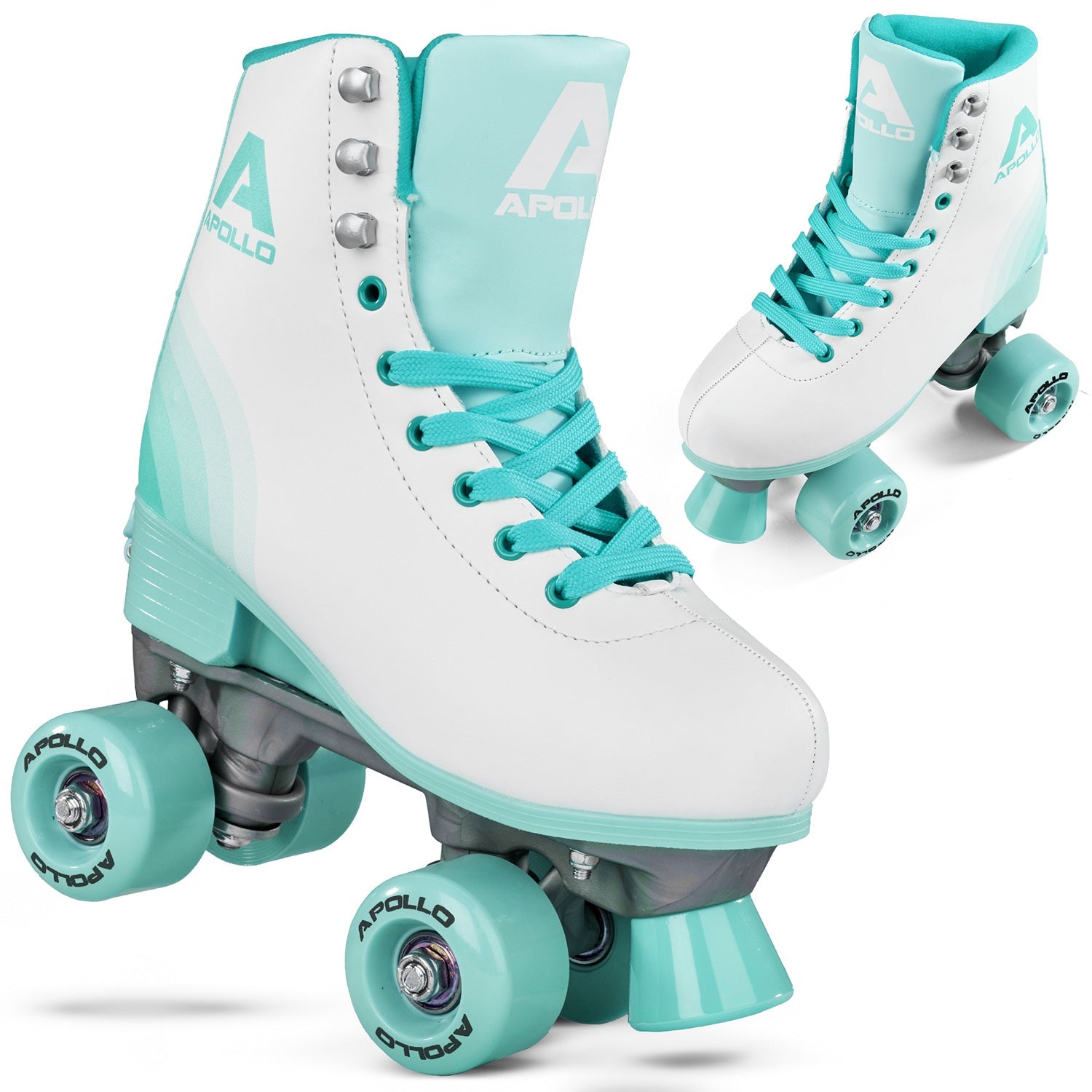 Apollo - Disco Roller, Classic Roller Rollschuhe für Kinder und Erwachsene - Disco Time -