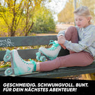 Apollo - Disco Roller, Classic Roller Rollschuhe für Kinder und Erwachsene - Disco Time -