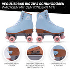 Apollo - Classic Roller Rollschuhe für Kinder und Erwachsene - Nightfever blue -