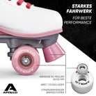 Apollo - Disco Roller, Classic Roller Rollschuhe für Kinder und Erwachsene - Blossom -