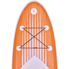 Apollo Funsport - SUP Board Komplett-Set Aufblasbares Stand Up Paddle Board - Wood - Wood White