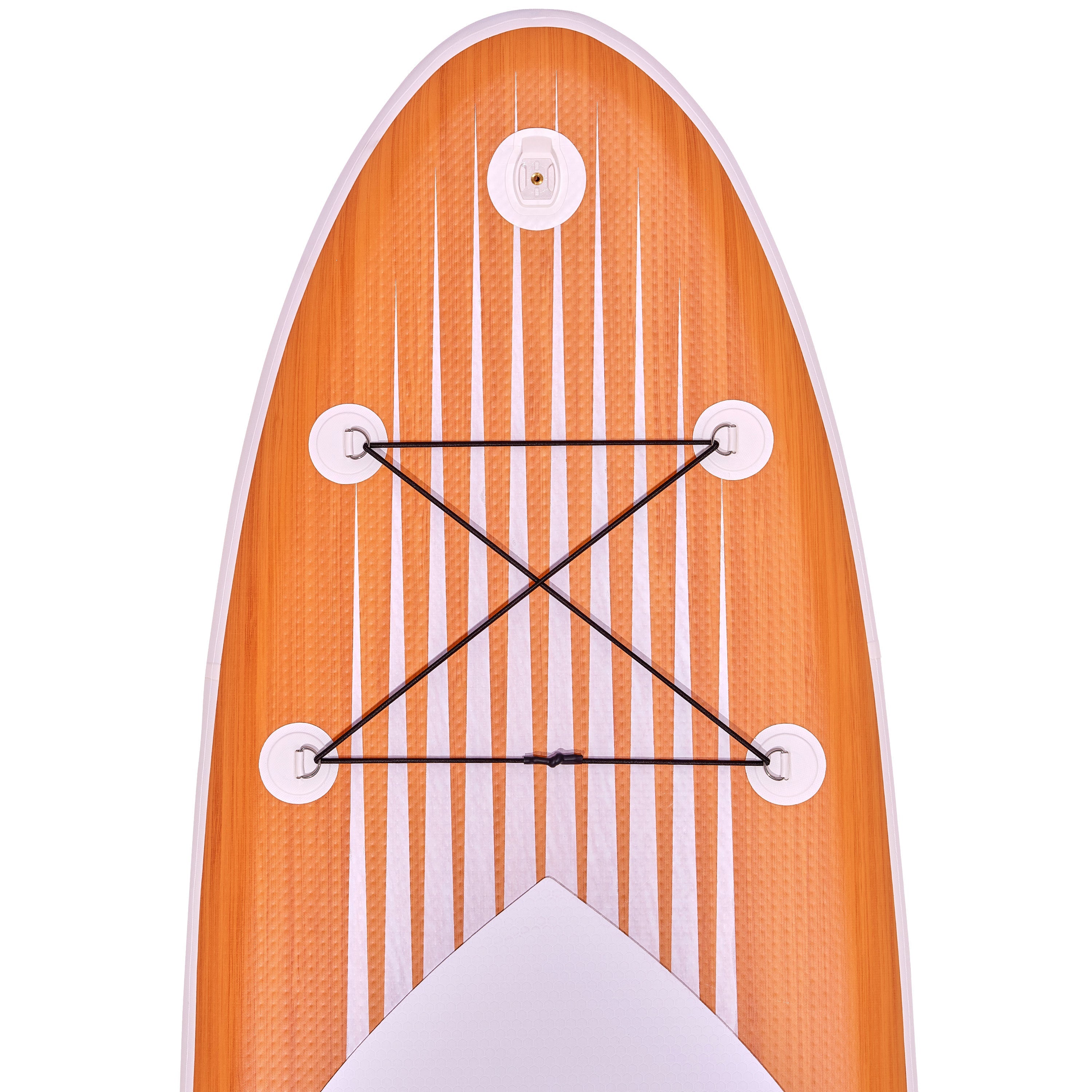 Apollo Funsport - SUP Board Komplett-Set Aufblasbares Stand Up Paddle Board - Wood - Wood White