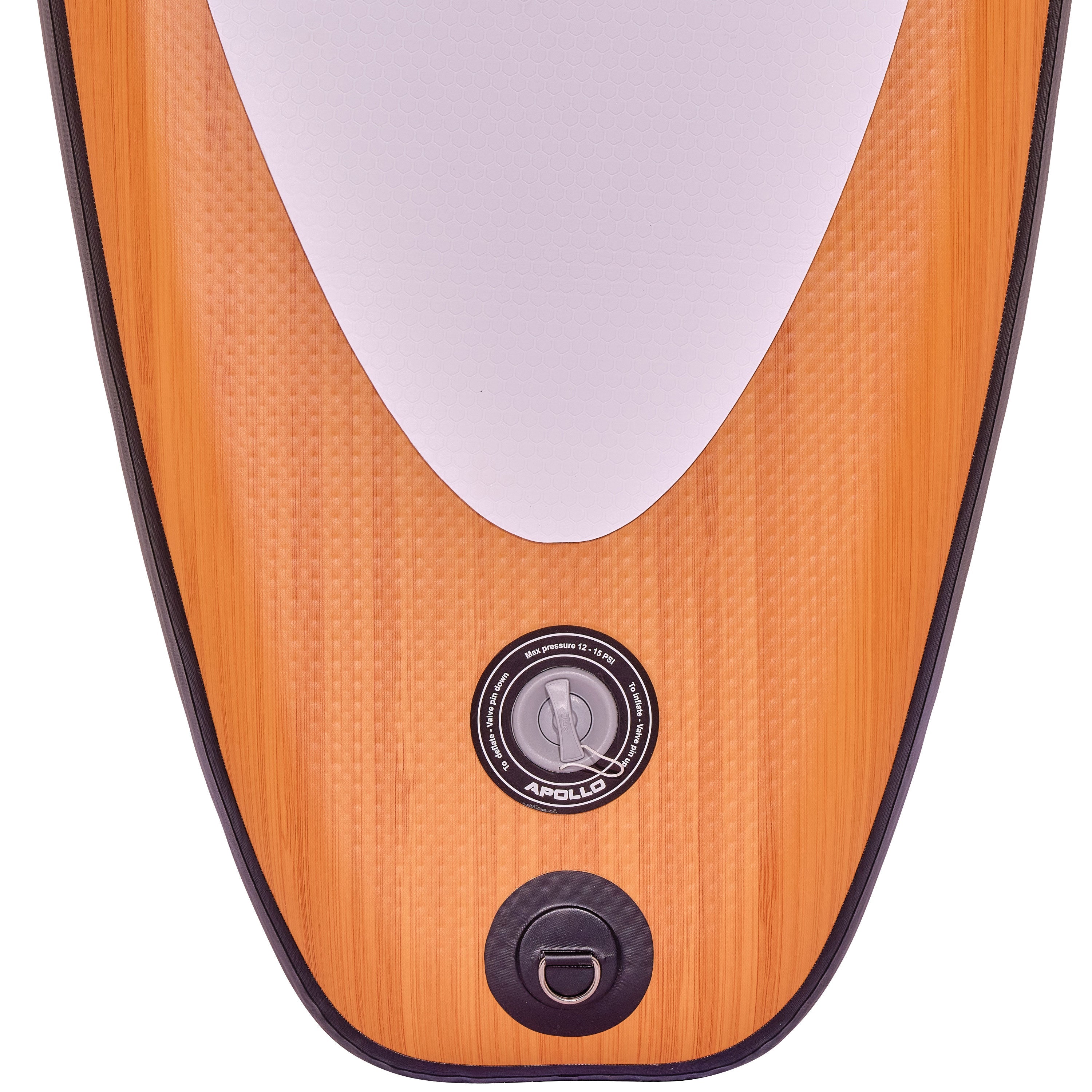 Apollo Funsport - SUP Board Komplett-Set Aufblasbares Stand Up Paddle Board - Wood - Wood Yellow