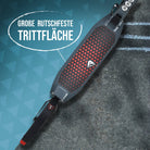 Apollo - Luxus Cityroller mit Doppelfederung "Spectre" City-Roller klapp- und verstellbar - Grau Rot