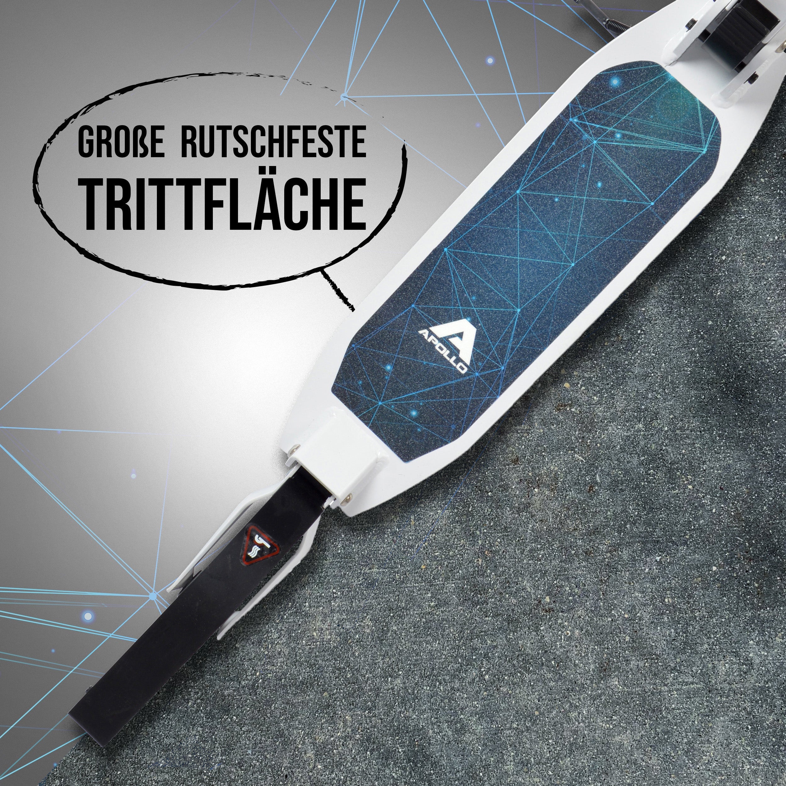 Apollo - Luxus Cityroller mit Doppelfederung "Spectre" City-Roller klapp- und verstellbar - Sphere