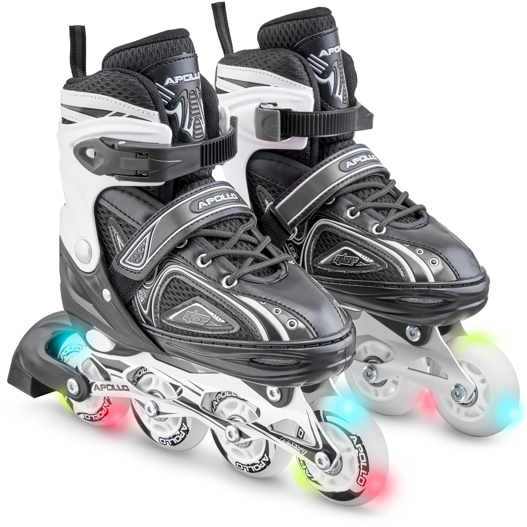 Apollo - Super Blade größenverstellbare Inlineskates - Schwarz -