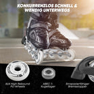 Apollo - Super Blade größenverstellbare Inlineskates - Schwarz -