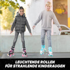 Apollo - Super Quad größenverstellbare verstellbare Rollschuhe für Kinder - Pink -