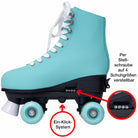 Apollo - Superskate 2 in 1, Multiskates, Rollschuhe & Schlittschuhe für Damen und Kinder -