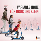Apollo - High End Scooter Erwachsene - "Tornado 2.0" Cityroller Kinder ab 7 Jahre - Türkis