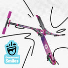 Apollo - 145mm City Scooter mit Federung "Skyracer" klappbar und höhenverstellbar - Starlight