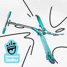 Apollo - 145mm City Scooter mit Federung "Skyracer" klappbar und höhenverstellbar - Mint