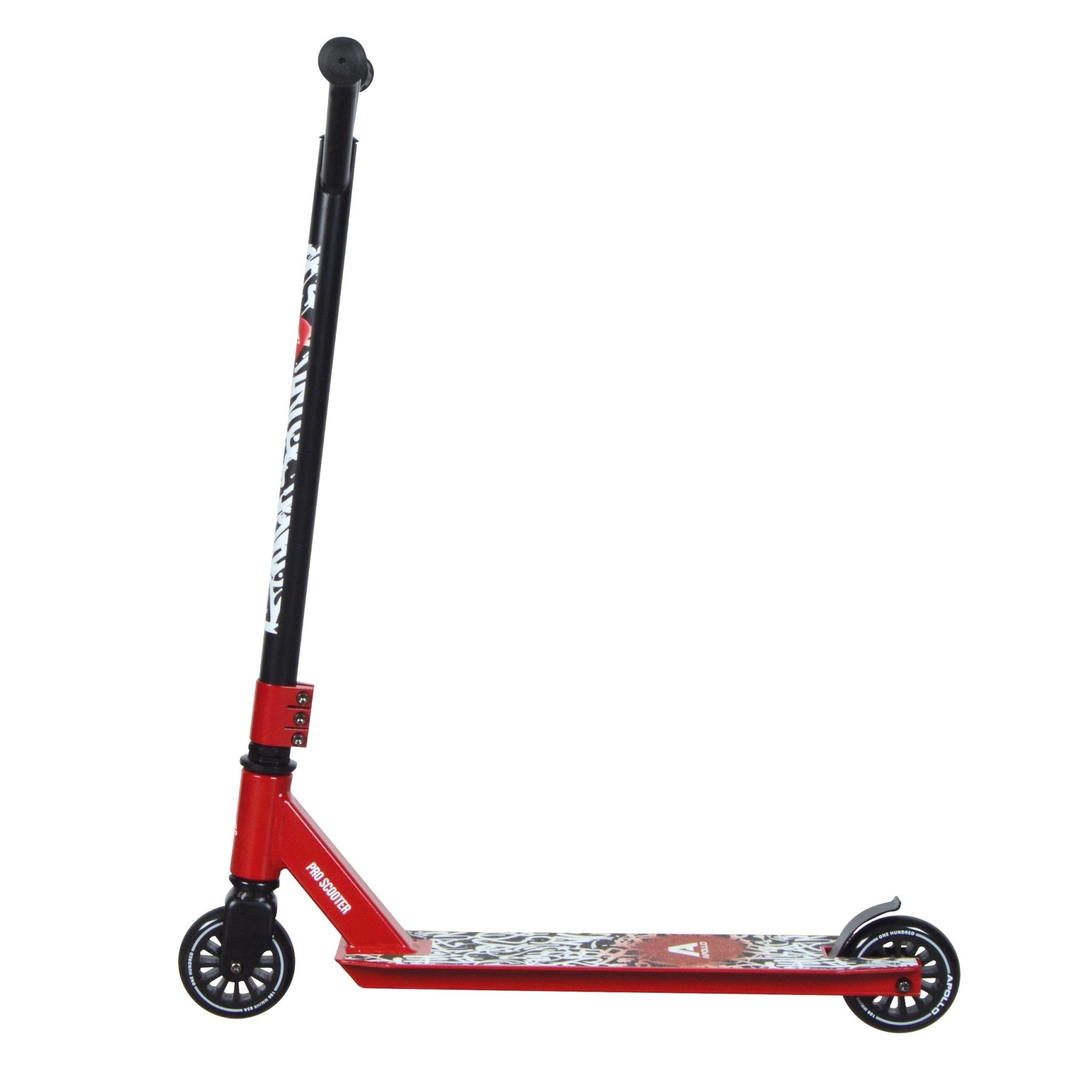 Apollo - Stunt Scooter "Graffiti Pro 4.0" Freestylescooter - Rot