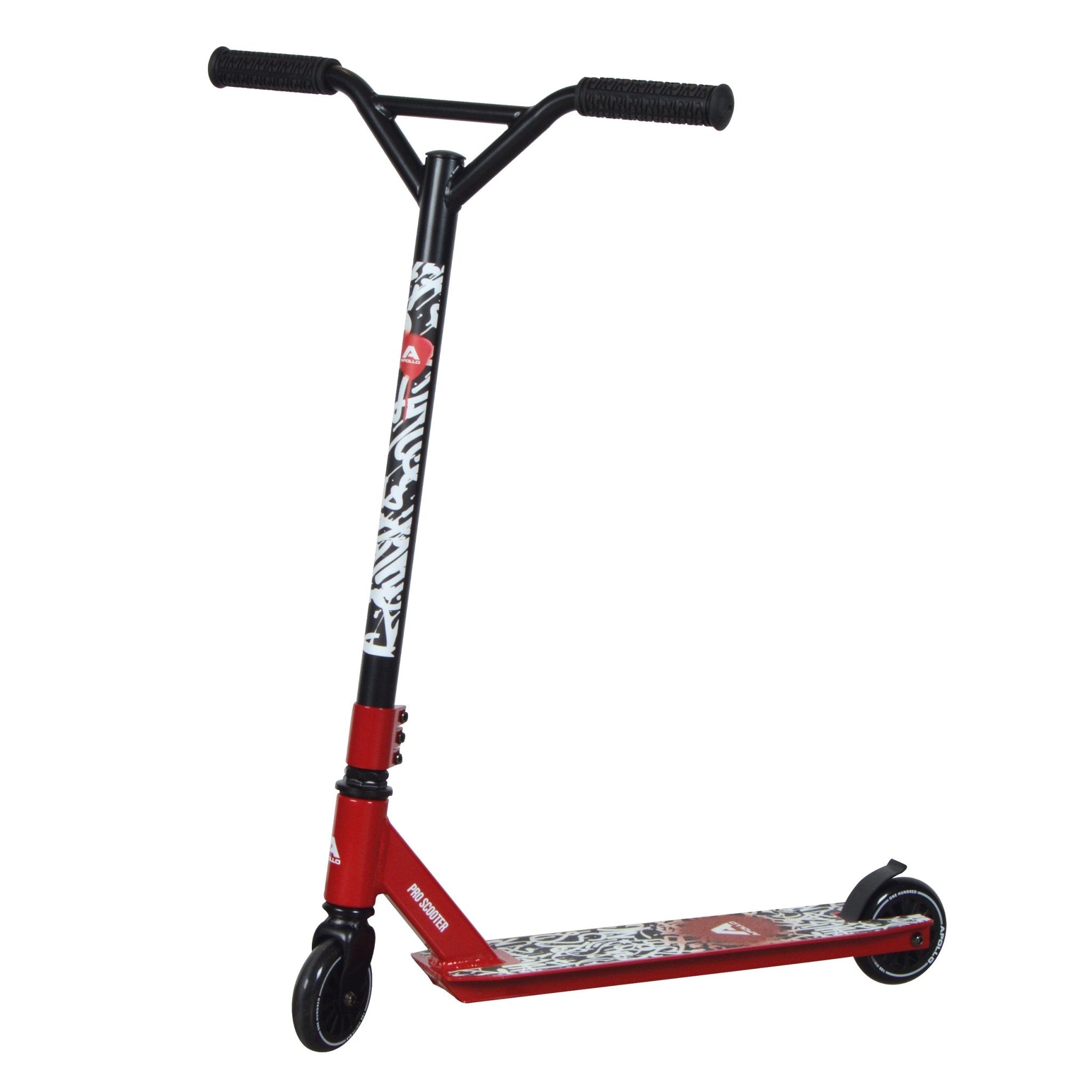 Apollo - Stunt Scooter "Graffiti Pro 4.0" Freestylescooter - Rot