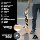 Apollo - Skateboard - A&A - 7-lagiges Holz-Komplettboard mit ABEC 7 -